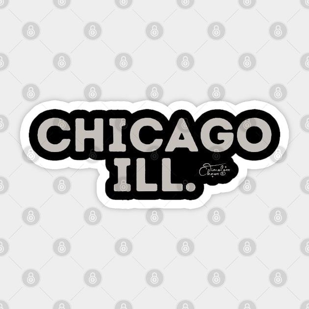 Chicago Ill. Sticker by Timeless Chaos